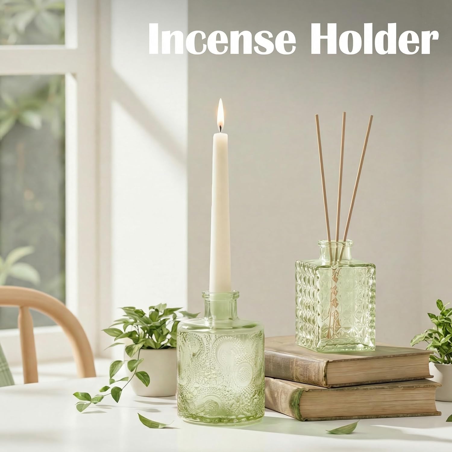 Glass Bud Vases in Bulk Set of 17, Green Small Mini Vases for Flowers, Vintage Vase for Centepiece,Wedding, Table Decor, Baby Shower, Christmas, Home and Events - Image 5