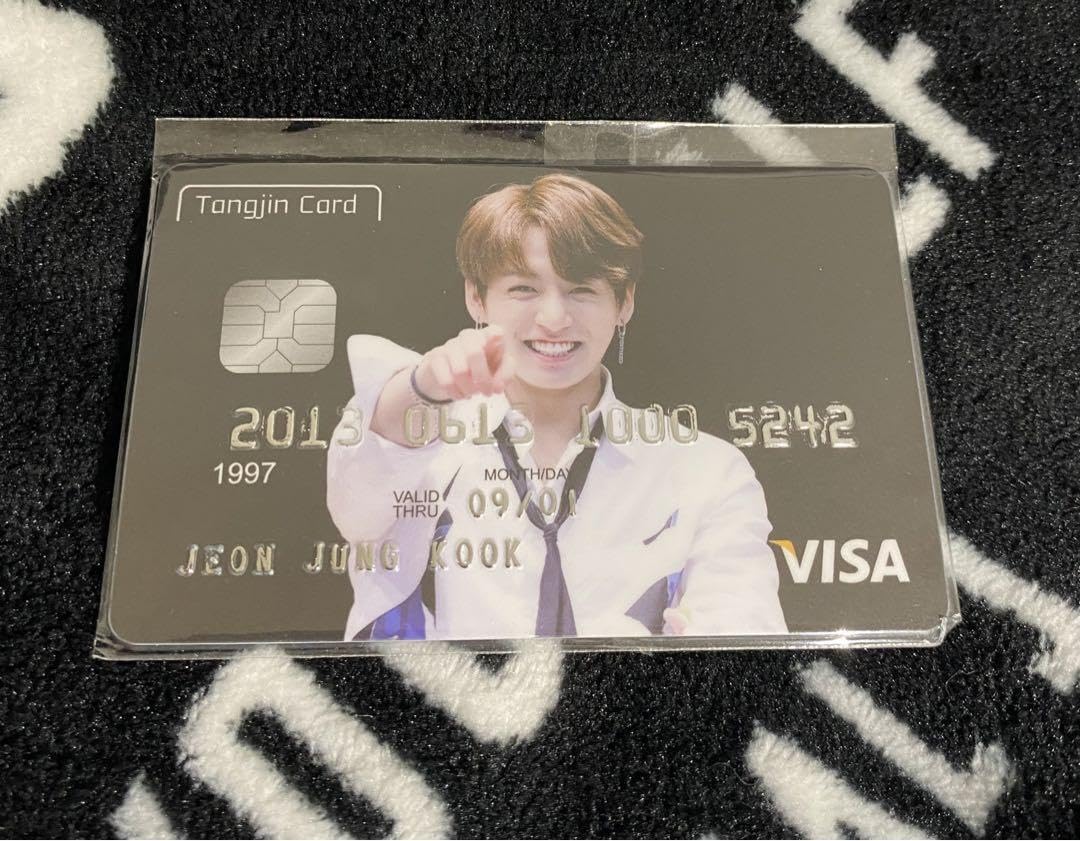 Amazon.co.jp: ??B T S JUNGKOOK ジョングク グク クレカ風