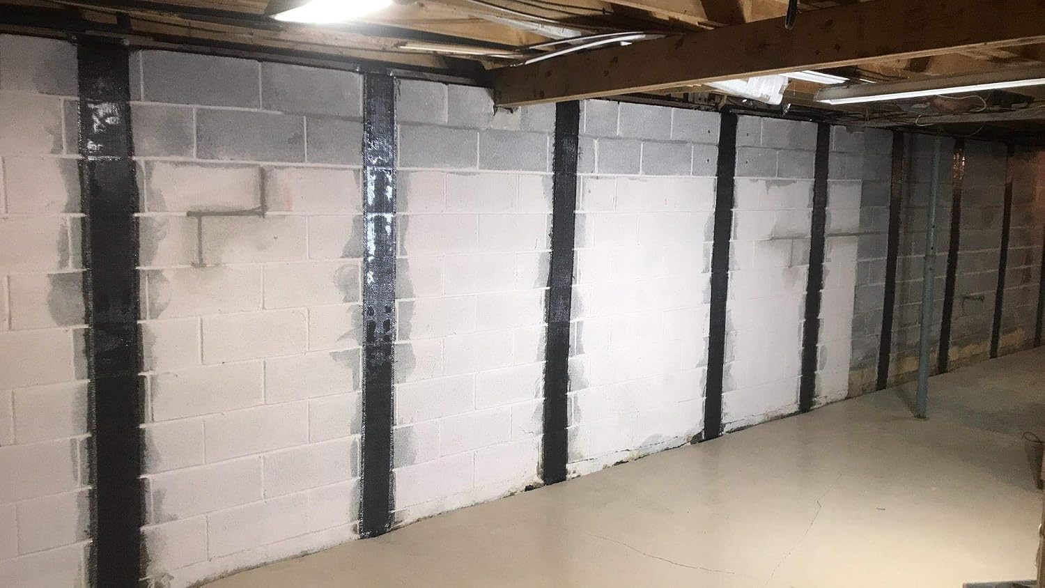 Amazon Crazy 🔥 Deals RCP USA Bowed Concrete Foundation Wall Crack Repair Kit 8' For Basement Cement Repair, Crack Filling using Epoxy and Carbon Fiber, Black (RCF-8000) Hot Deals RCP USA Bowed Concrete Foundation Wall Crack Repair Kit 8' For Basement Cement Repair, Crack Filling using Epoxy and Carbon Fiber, Black (RCF-8000)