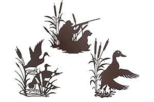 J-Fly Farm Wall Decor: Rustic Hunting Decor for Home's Charm