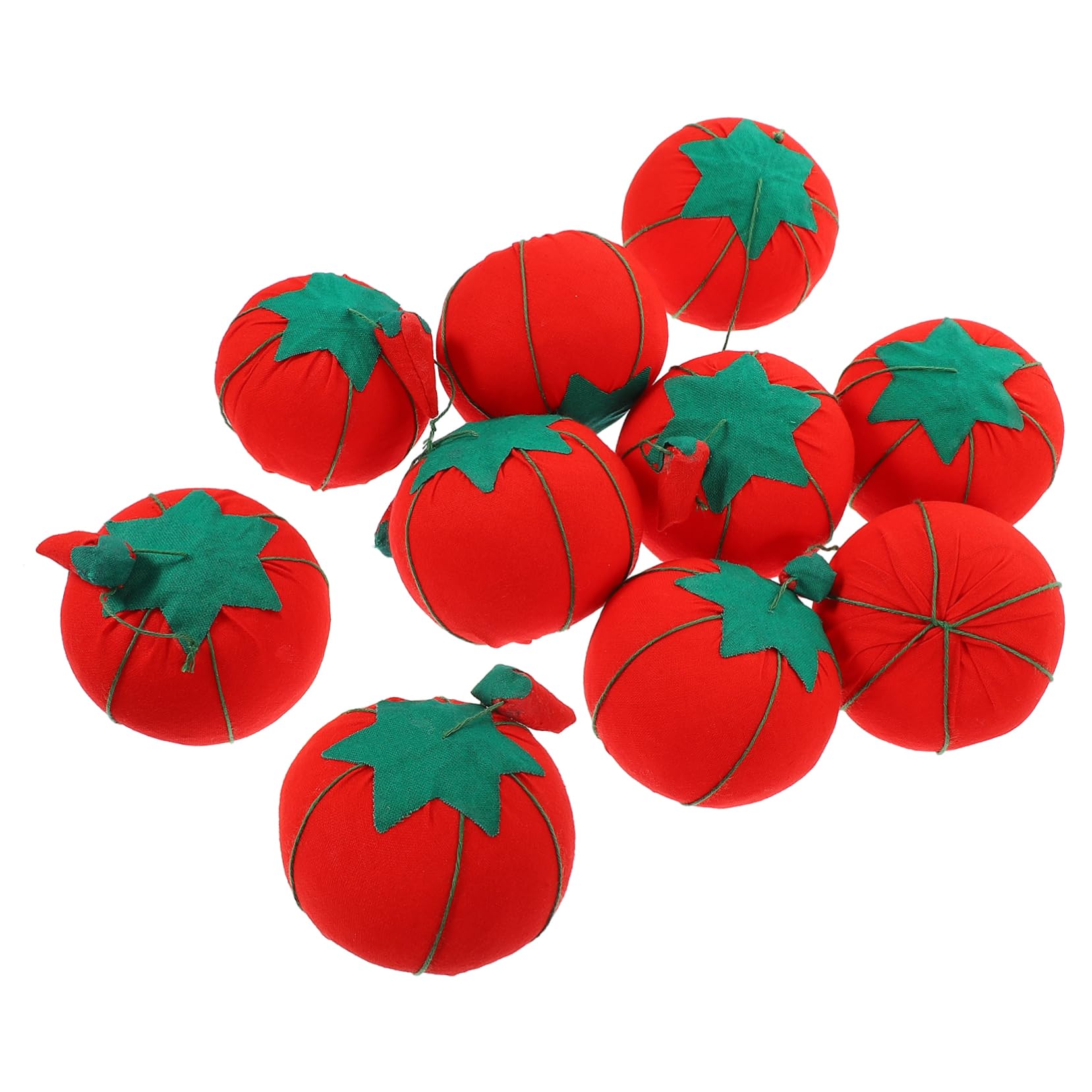 Alipis 50piezas Almohadilla Para Agujas Forma De Tomate Pequeña y Accesorio De Costura Conveniente Para Manualidades y Quilting