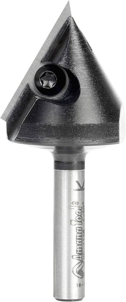 Amana Tool - V Groove Insert 60° 1/4 Shk (RC-1148