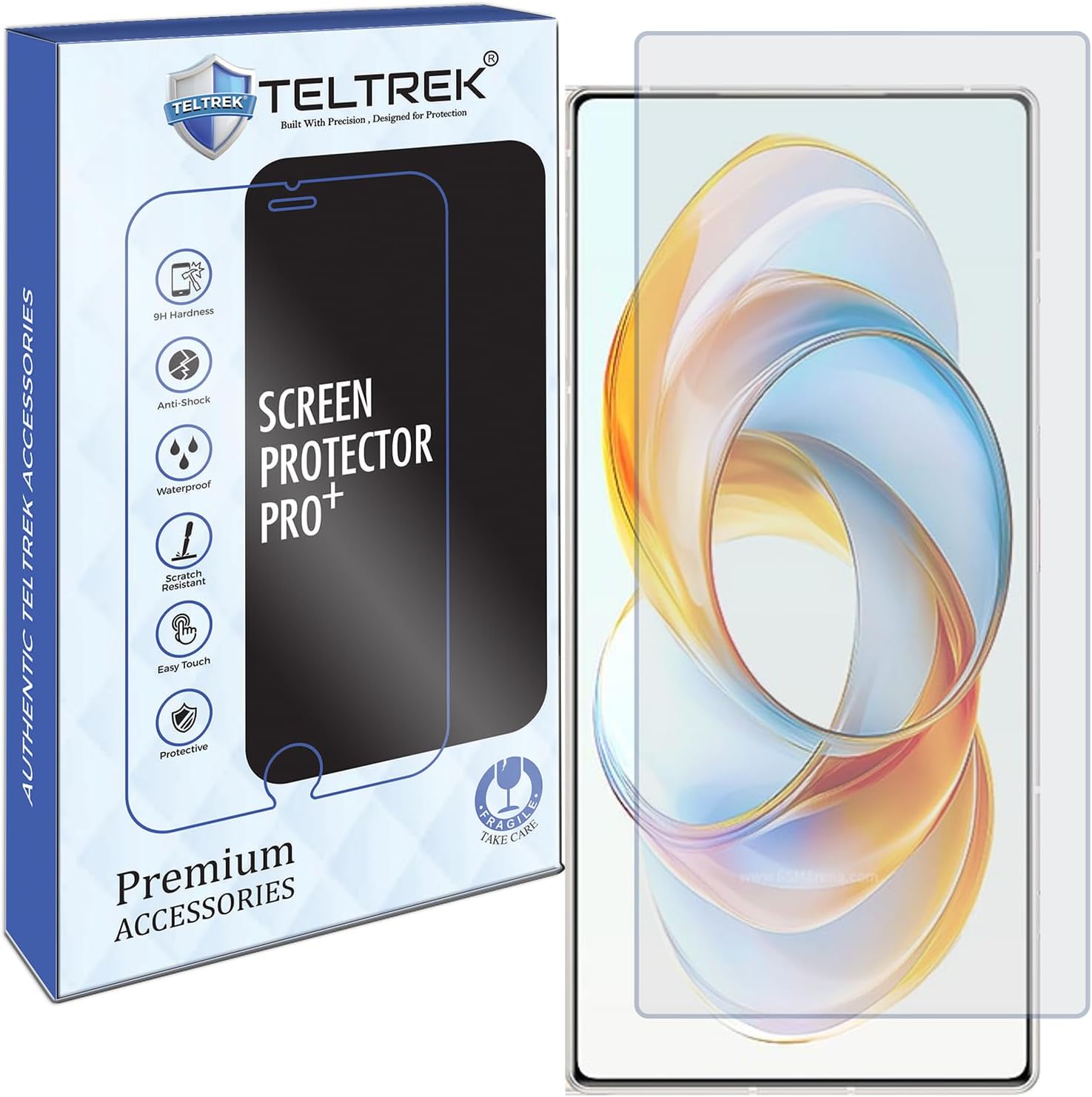 ScreenGuard Compatible With ZTE Nubia Z70 Ultra 5G Flexible Fiber SmartPhone Screen Protector, 9H Hardness Impossible Mobile Screen Guard Not a Tempered Glass