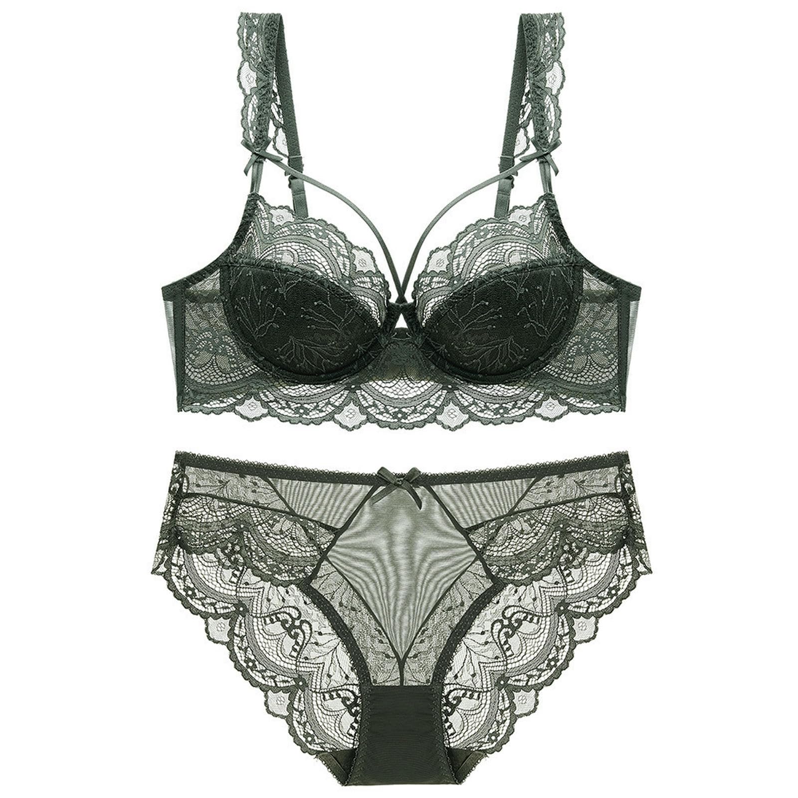 Sujetadores Conjunto De Lencería Encaje Fino para Mujer, Adelgazante Y Moldeador Bustos Más Grandes, Sexy Seductor -blanco-32 70a