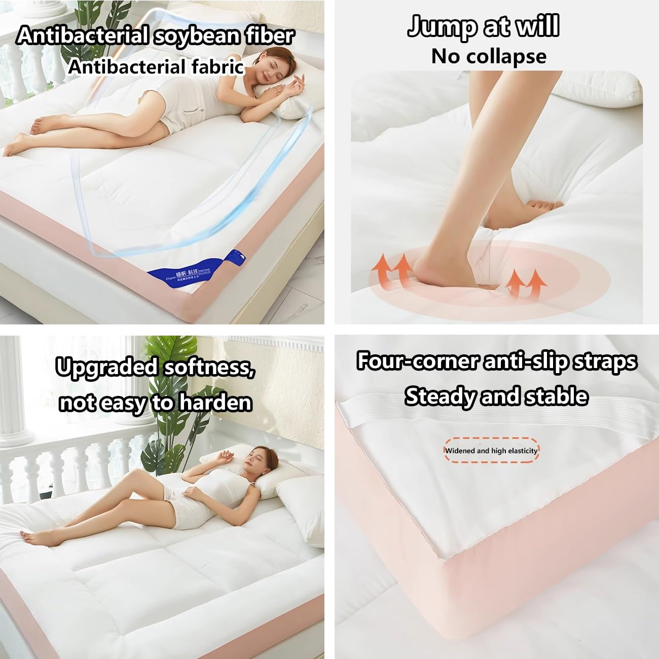 Materasso Futon Da Pavimento 90x200x10 Cm - Portatile, Arrotolabile | Per Casa E Campeggio - Foto 3