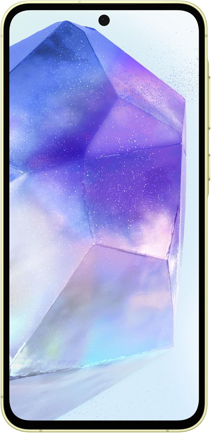 Samsung Galaxy A55 5G 16.8 Cm (6.6) Hybrid Dual Sim Android 14, W129186176 (Hybrid Dual Sim Android 14 USB Type-C 8 Gb 128 Gb 5000 Mah Yellow)