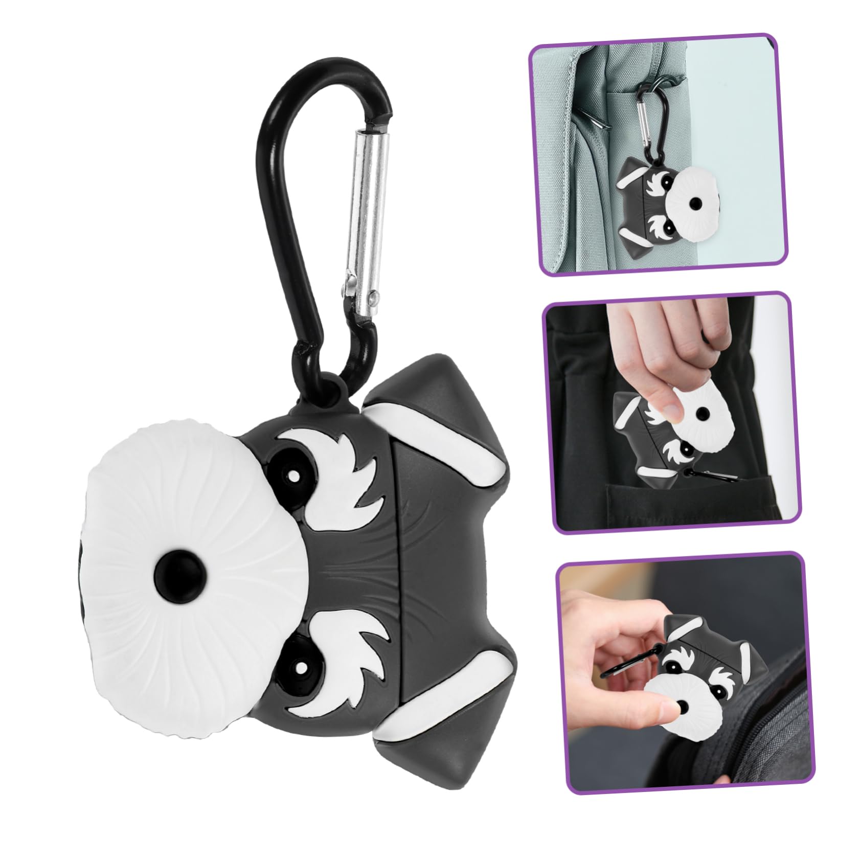 Angoily 3piezas Estuche De para Auriculares Inalámbricos Diseño De Sherry Funda Protectora para Gancho Resistente y Atractiva
