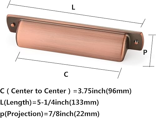 Miniatura 70 de khtumeware - Paquete de 10 pomos redondos de 1 pulgada (25 mm) de diámetro, acabado de latón antiguo, pomos de bola para alacena