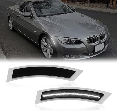 Repuesto de luz reflectora LED para parachoques delantero para E92 E93 de 2 puertas Coupe/Convertible 328i 335i 2007-2013, lámpara de