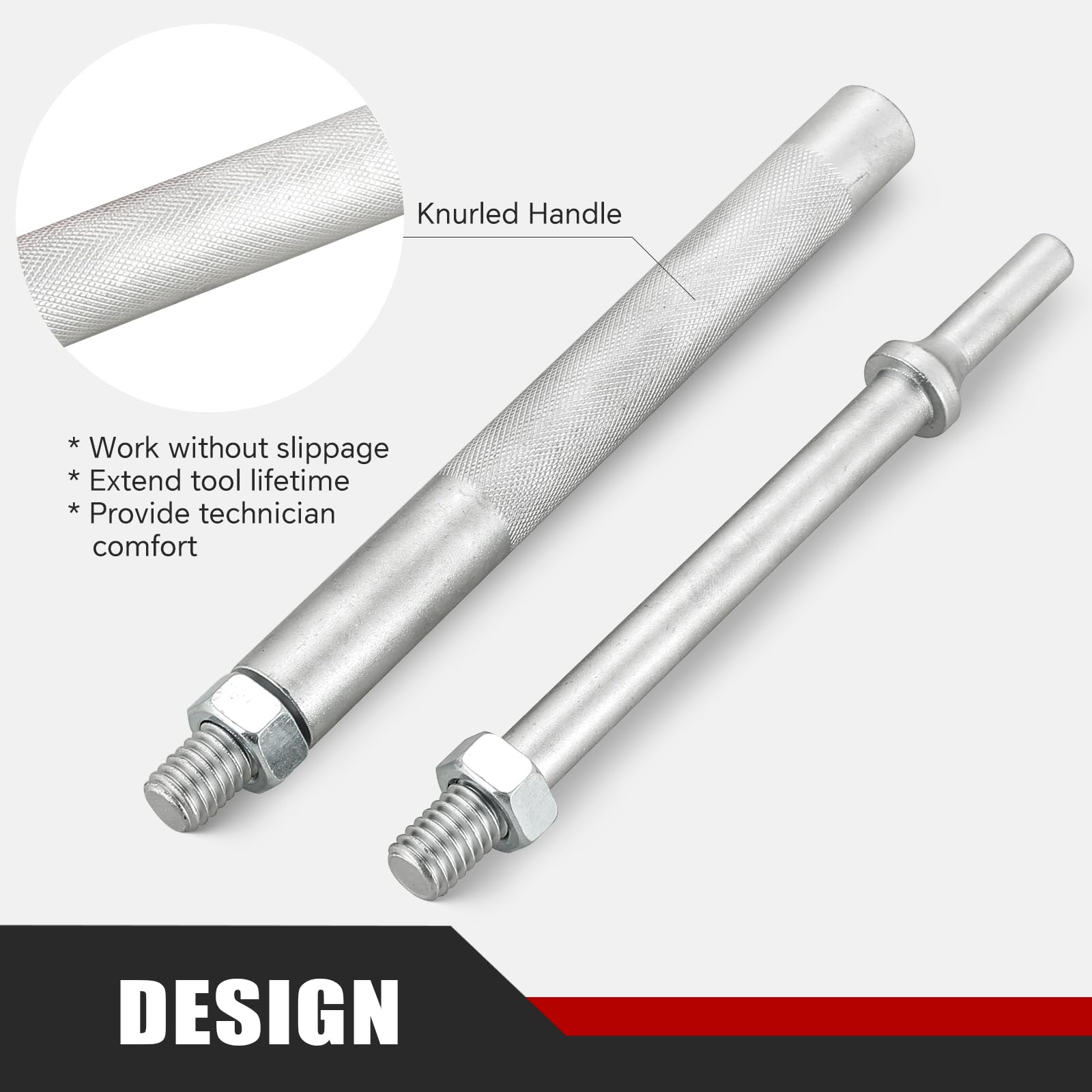 ATPEAM Set di 5 pezzi separatori per giunti sferici | Set di attrezzi per la rimozione del tirante | 1-1/8", 15/16", 11/16", per auto e furgoni leggeri