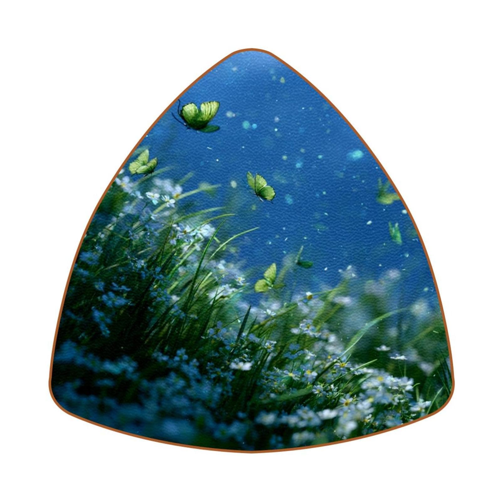 Dessous de verre triangulaire en cuir pour sublimer vos tables de restaurant