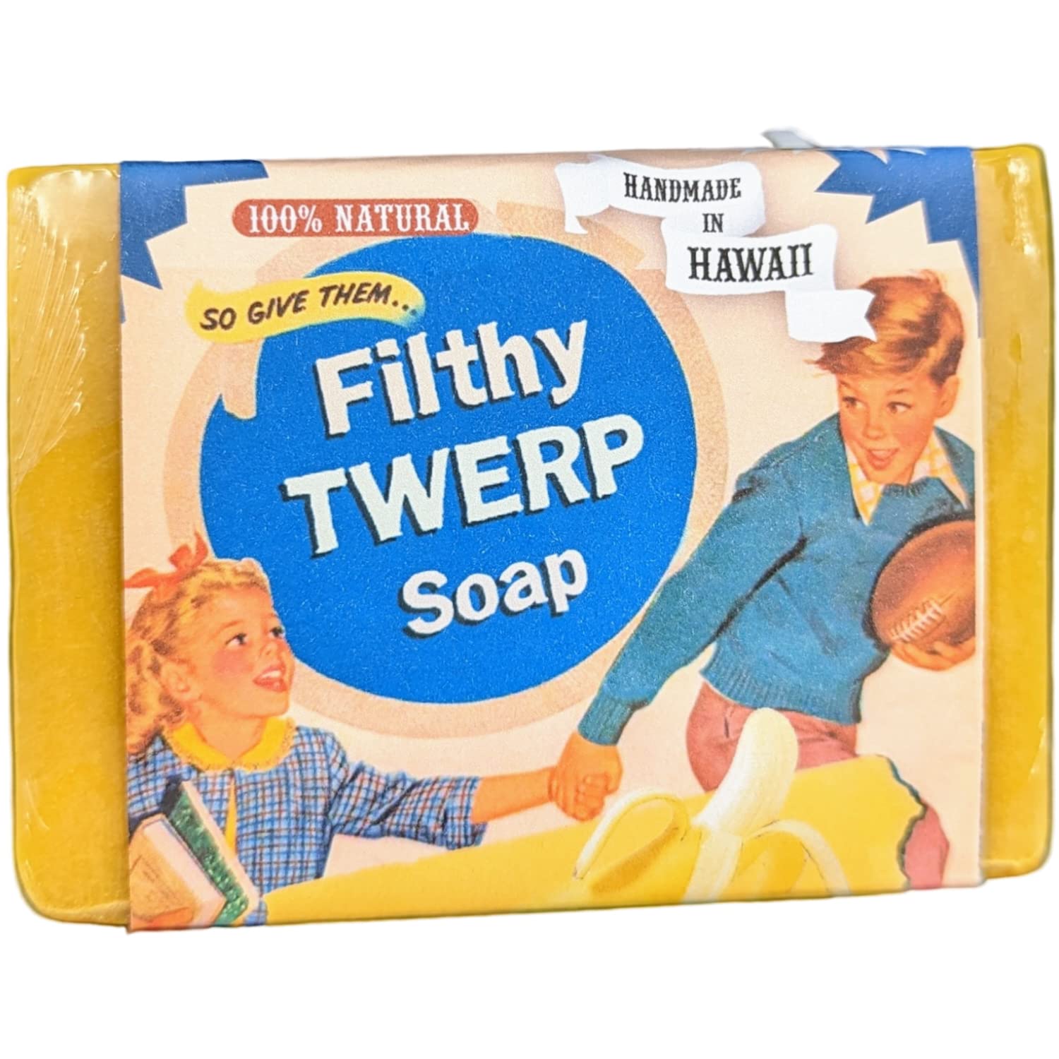 Filthy Twerp All Natural Orange Turmeric Soap Bar