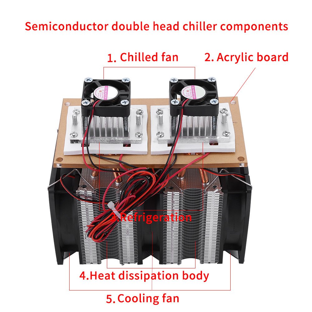 Tyenaza Refrigerazione a semiconduttore, Sistema di Raffreddamento a semiconduttore, Peltier termoelettrico per Piccoli frigoriferi Piccoli condizionatori d'Aria