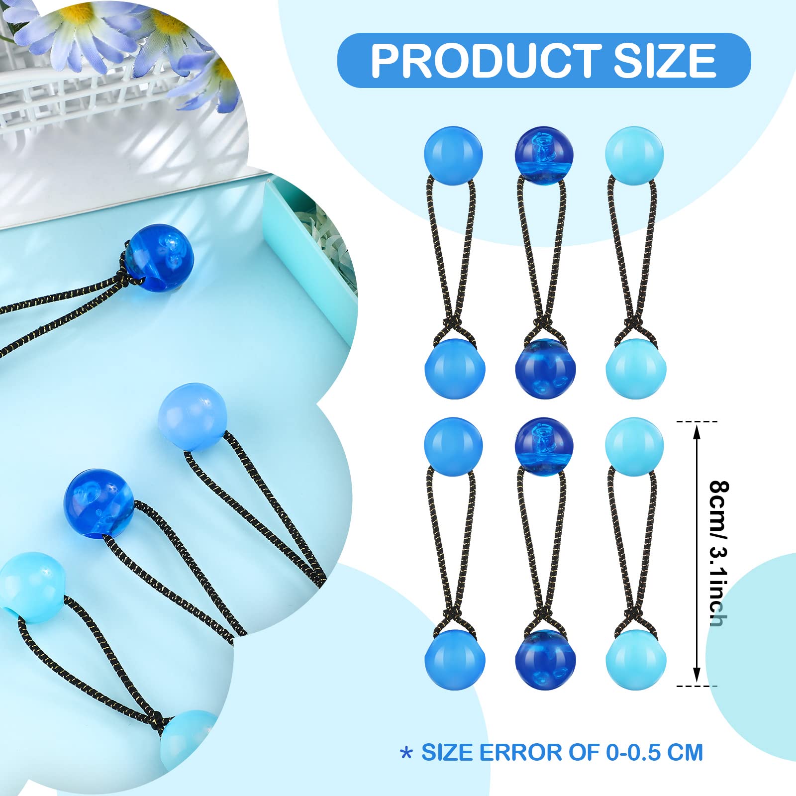 Bubbles - meltthelady ♡contrast knot tops Amazon.com: Jutom 24 Pieces Hair Tie Balls 20mm Bubble Ponytail