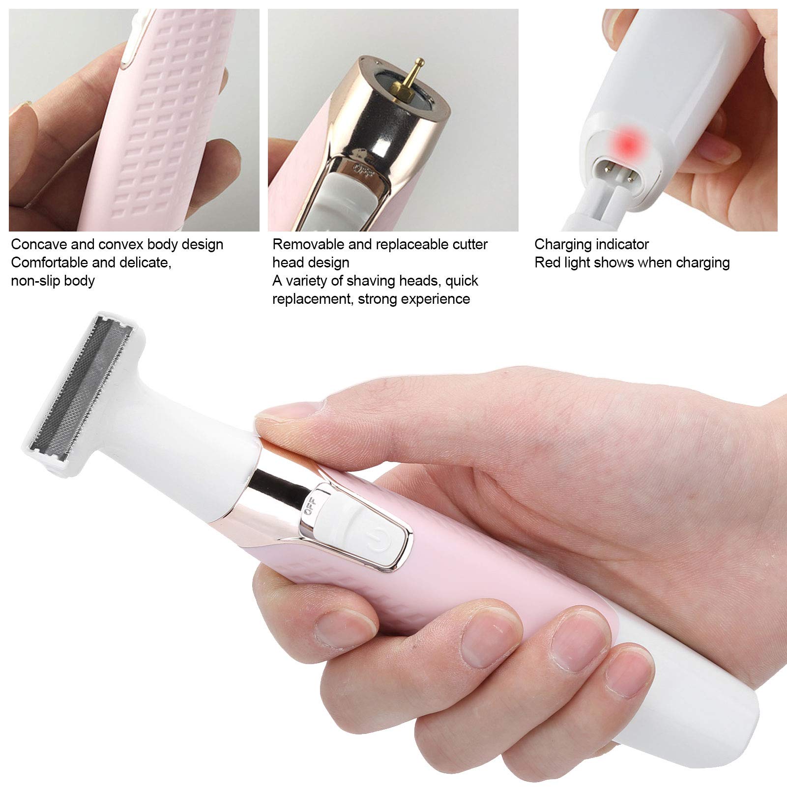5 in 1 Hair Removal Machine Electric Body Depilator USB Rechargeable Women Shaver Painless for Women Face Epilator - Image 2