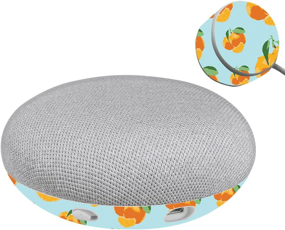 MightySkins Skin Compatible with Google Home Mini - Orange You Glad | Protective, Durable, and Unique Vinyl Decal wrap Cover | Easy to Apply, Remove, and Change Styles | Made in The USA