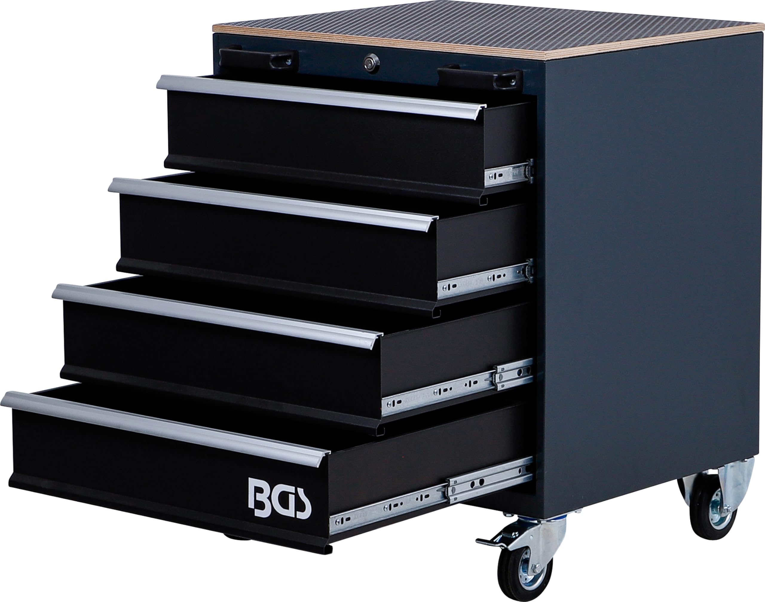 BGS 80220 | Carro de herramientas | 4 cajones | vacío | para sistema de módulos de pared