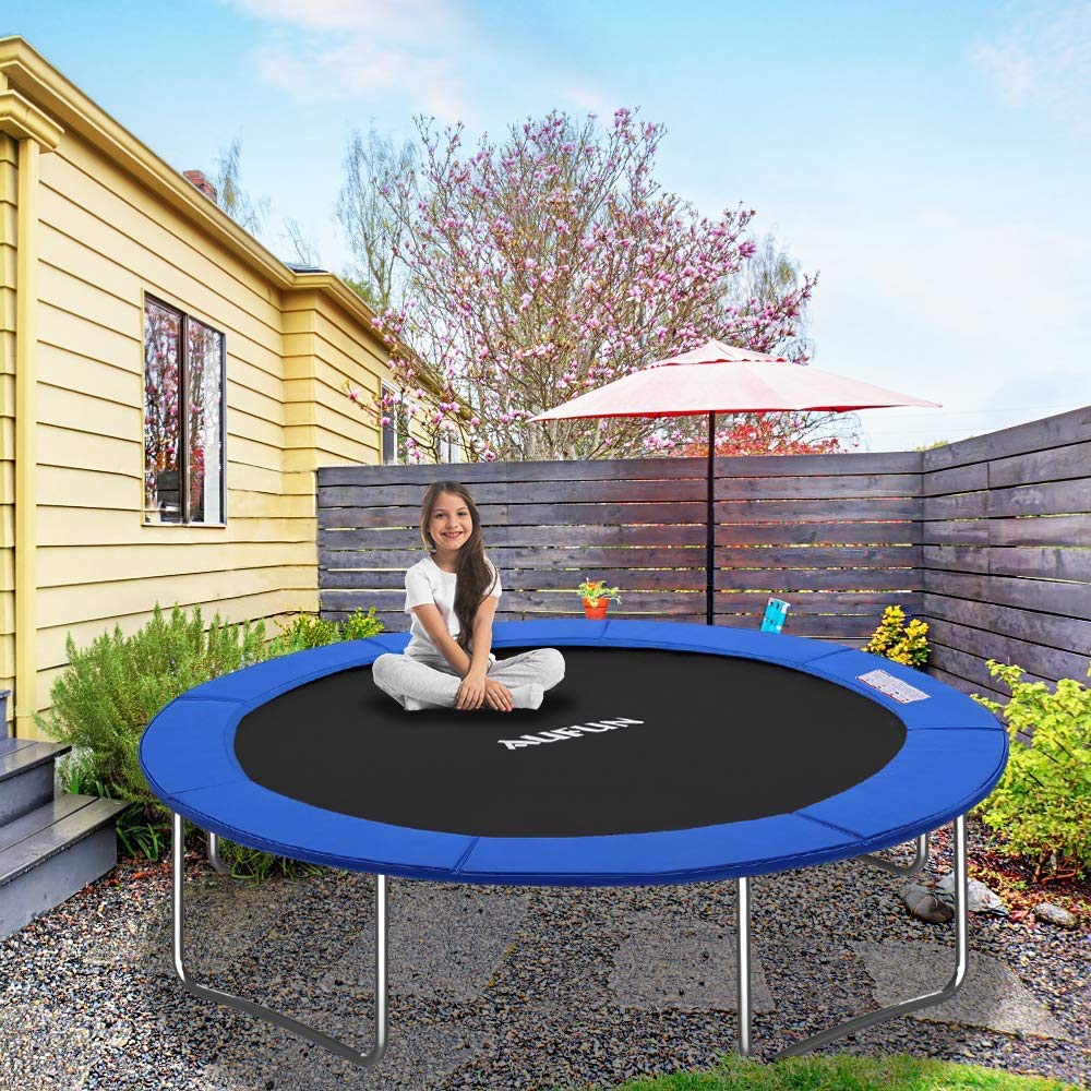 UISEBRT Copertura per molla, resistente ai raggi UV, tappetino di sicurezza, 30 cm di larghezza, per trampolino Ø244/305/366 cm