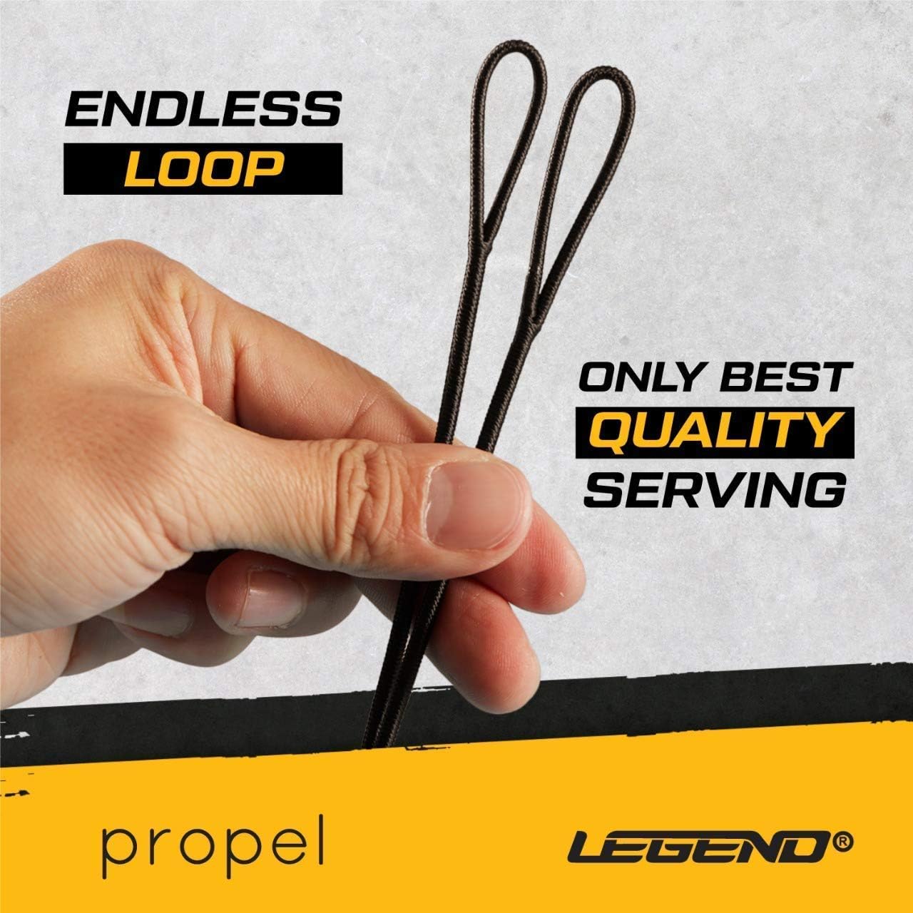 Legend - Recurve Bow String | Traditional Bow String | Dacron B-55 Bow String Replacement | Archery Accessories | Archery Equipment for Recurve Bow | AMO 48in to 66in | 12-14-16 Strands : Sports & Outdoors