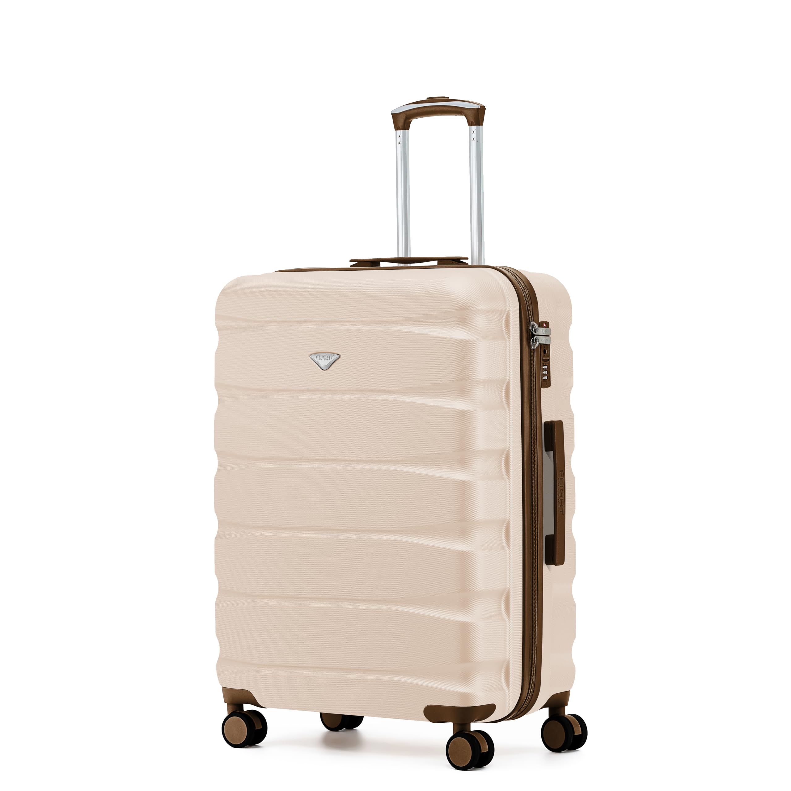 Flight Knight Underseat Cabin Suitcase 45x36x20cm | Free Hand Luggage for EasyJet & Wizz Air | Lightweight ABS Hard Shell with 8 Silent-Glide Spinner Wheels | Max Space Travel Bag — view 284