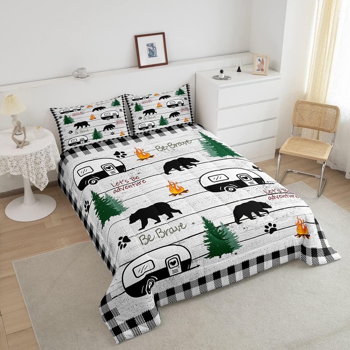 V Artsocket Juego De 4 Fundas De Almohada, Color Verde | MercadoLivre