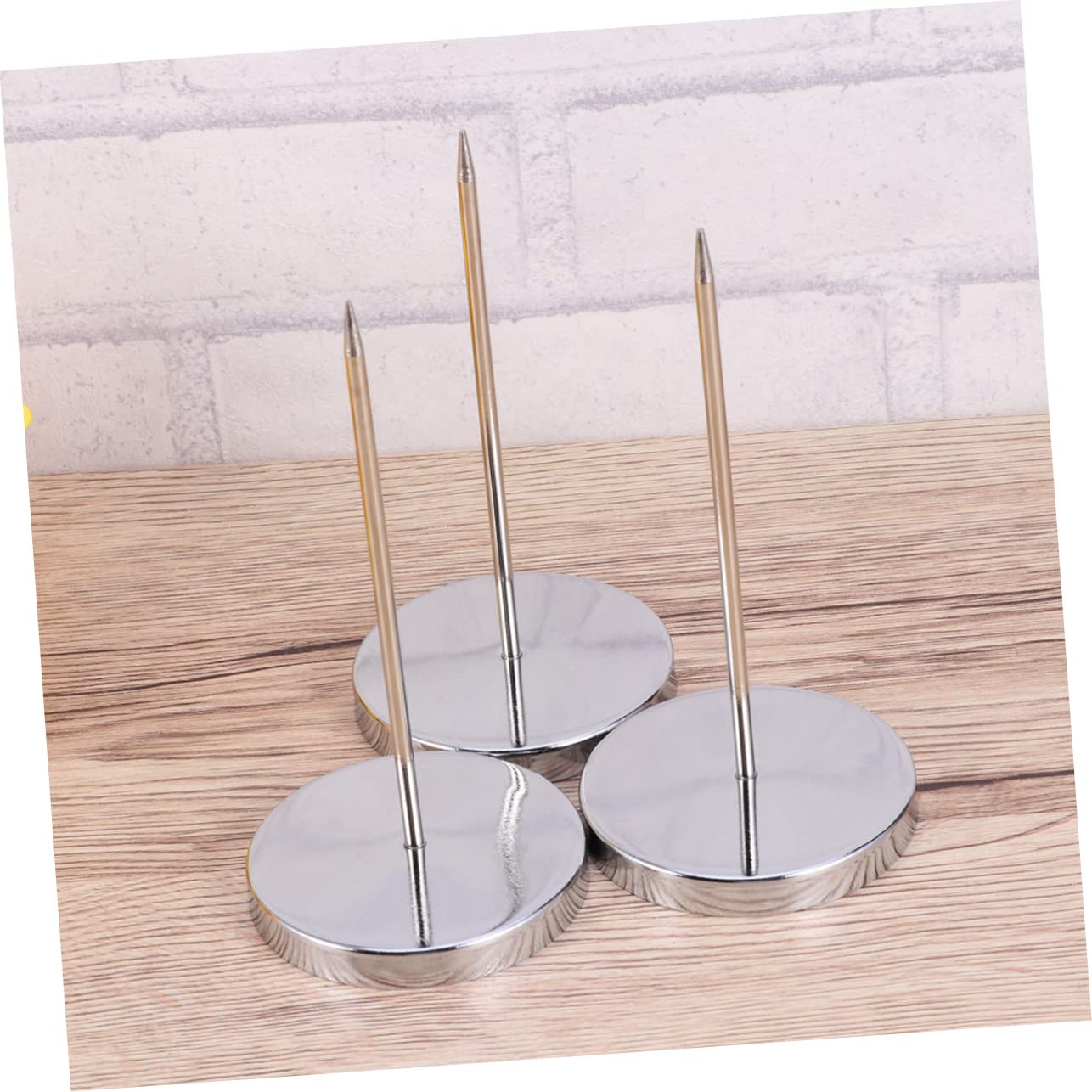 DOITOOL 5Pcs Menu Summons Forks Bill Holder for Office Home and Restaurant Use Multifunctional Receipt Organizer Random Color
