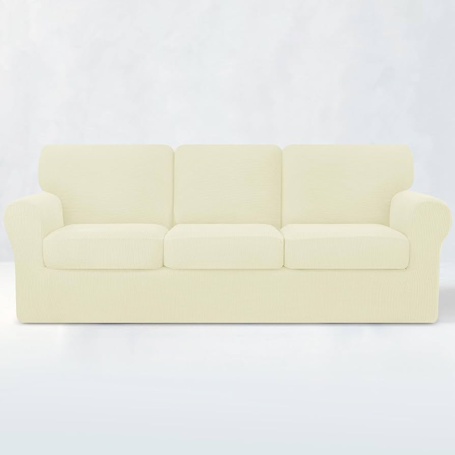 Amazon.com: subrtex Slipcover Sets for Sofa, 7 Pieces