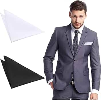 Fazzoletto Da Taschino In Raso Bianco - Pochette Elegante Per Uomo E Donna - 22x22cm - Foto 5