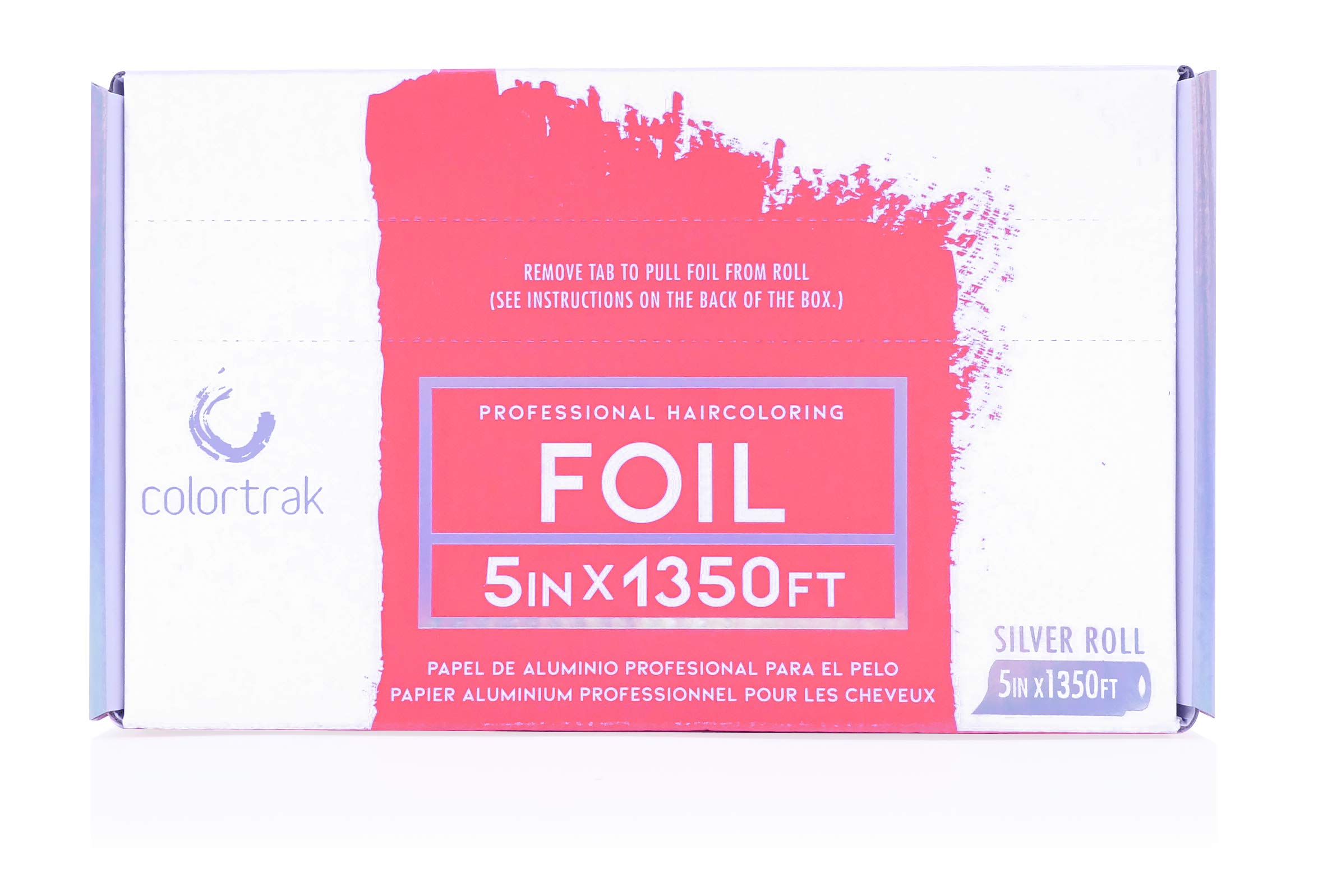 Colortrak Professional Highlighting Foil Roll, Silver (1350 feet)