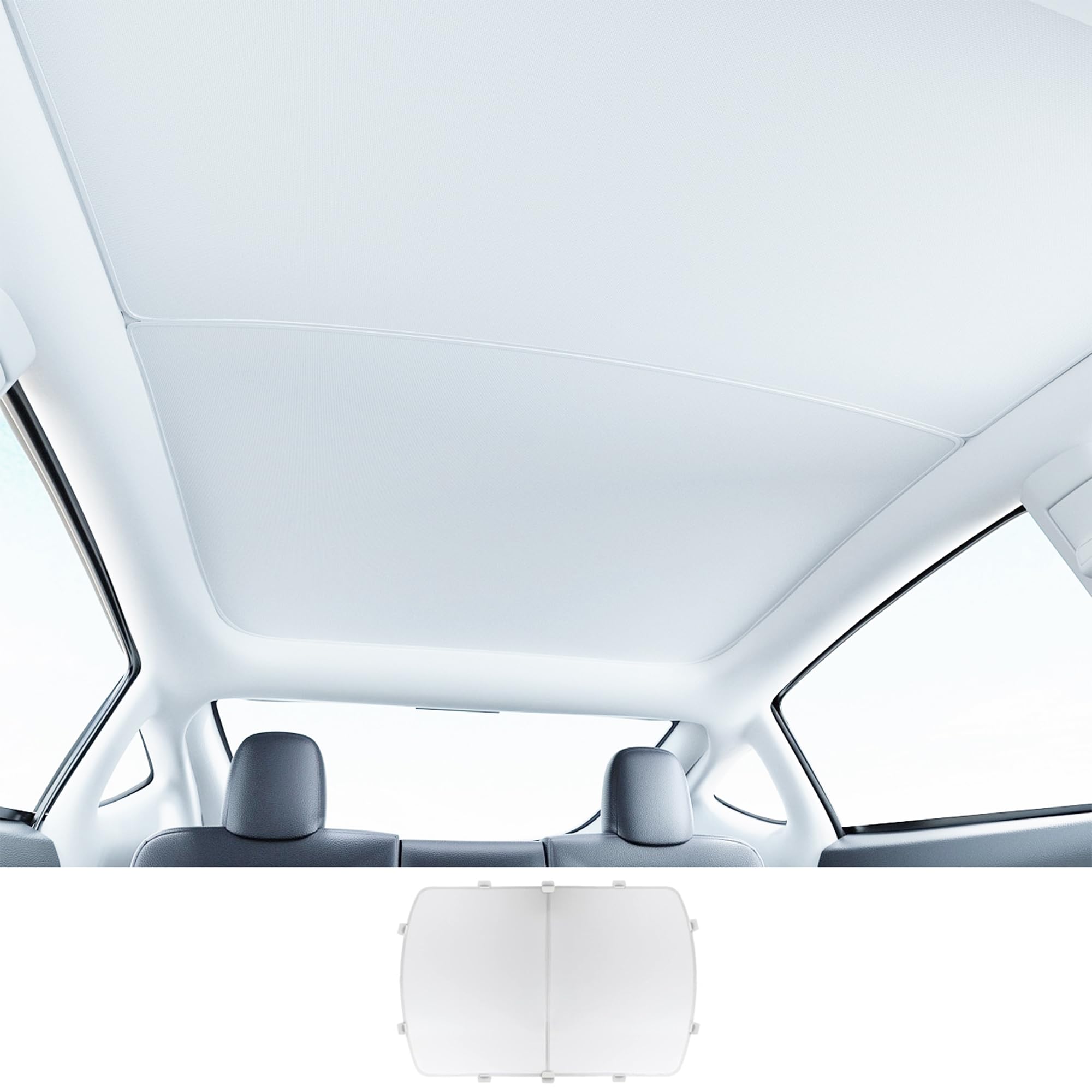 Arcoche Parasole Model Y per Tesla 2024-2020 Isolamento Calore e Protezione UV Tetto in Vetro Accessori Parasole