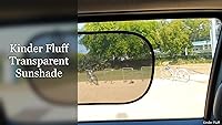 Vista 9 de kinder Fluff Sombras para Ventanas de Coche (4Pack) - La Única Sombra Solar Certificada para Ventanas de Coche para Bebés, Comprobada para Bloquear
