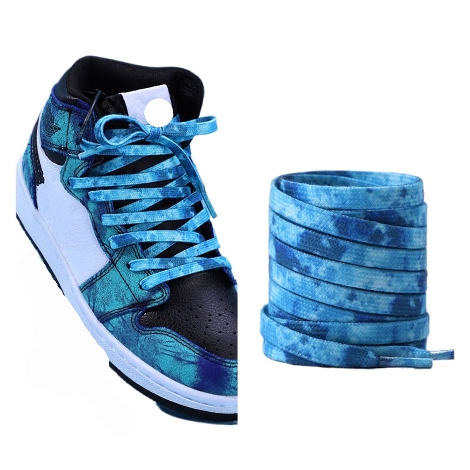 5 pares de cordones teñidos con degradado for zapatillas deportivas, botas y patines Para Zapatillas Deportivas
