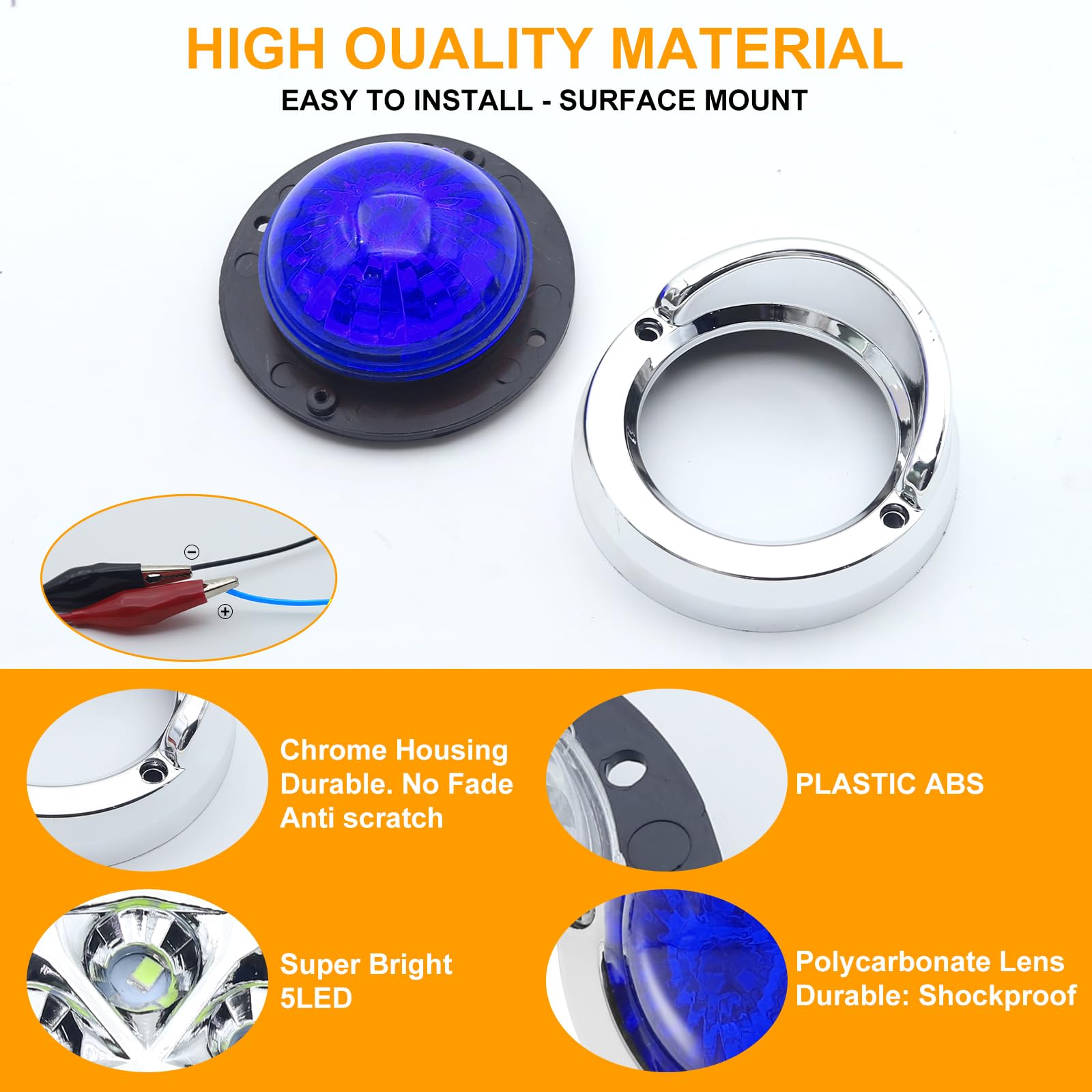 Ulisem5 Luci Di Posizione Laterali A LED Luci Anteriori Posteriori Luci Di Posizione Laterali A Led Luce Di Posizione Arancione Universale 12v 24v Per Rimorchio Auto Veicolo Camion Roulotte 89084975 Ulisem5 Luci Di Posizione Laterali A LED Luci Anteriori Posteriori Luci Di Posizione Laterali A Led Luce Di Posizione Arancione Universale 12v 24v Per Rimorchio Auto Veicolo Camion Roulotte 89084975