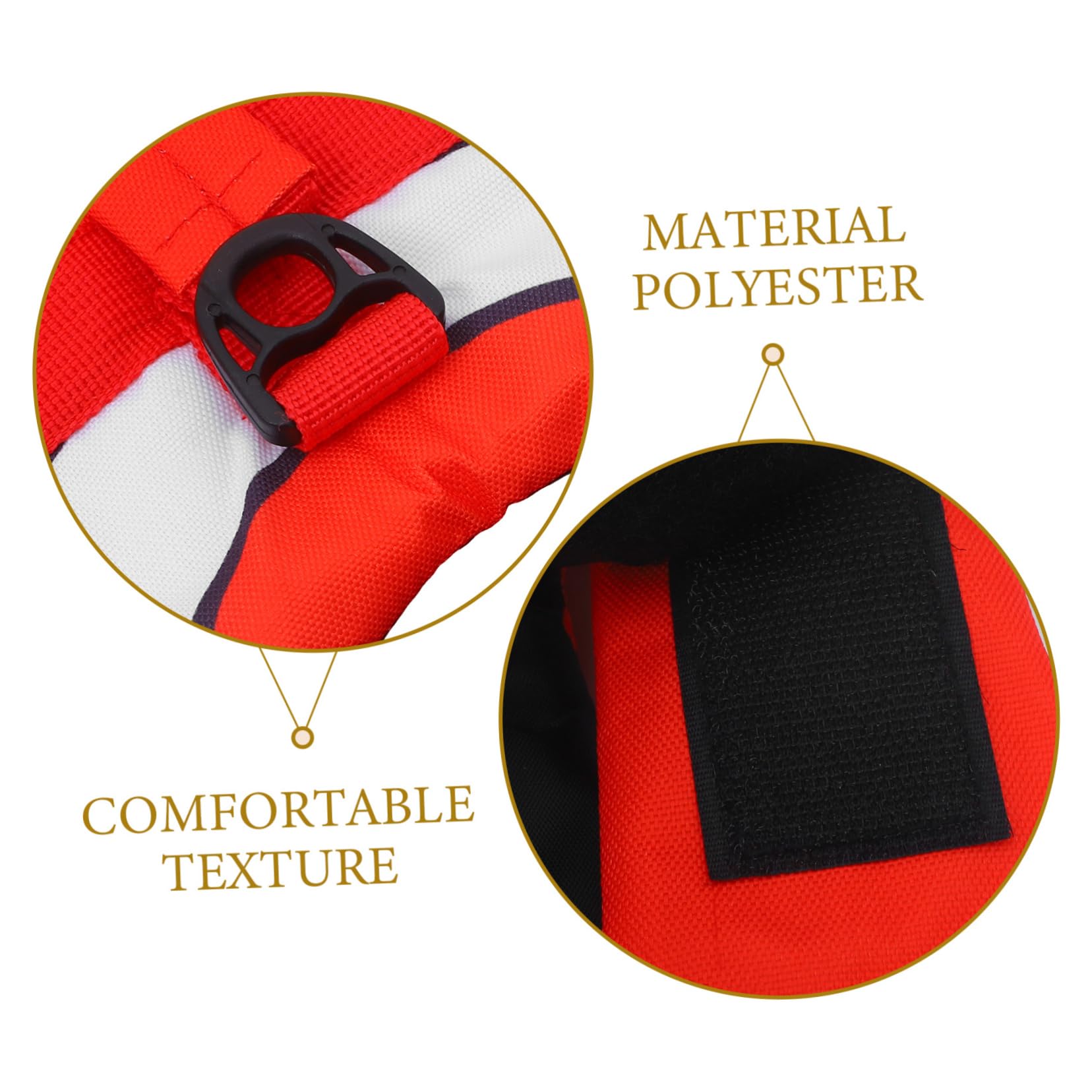 Sosoport Puppy Swim Vest Large Dog Comfortable Breathable Quick Release Buckles