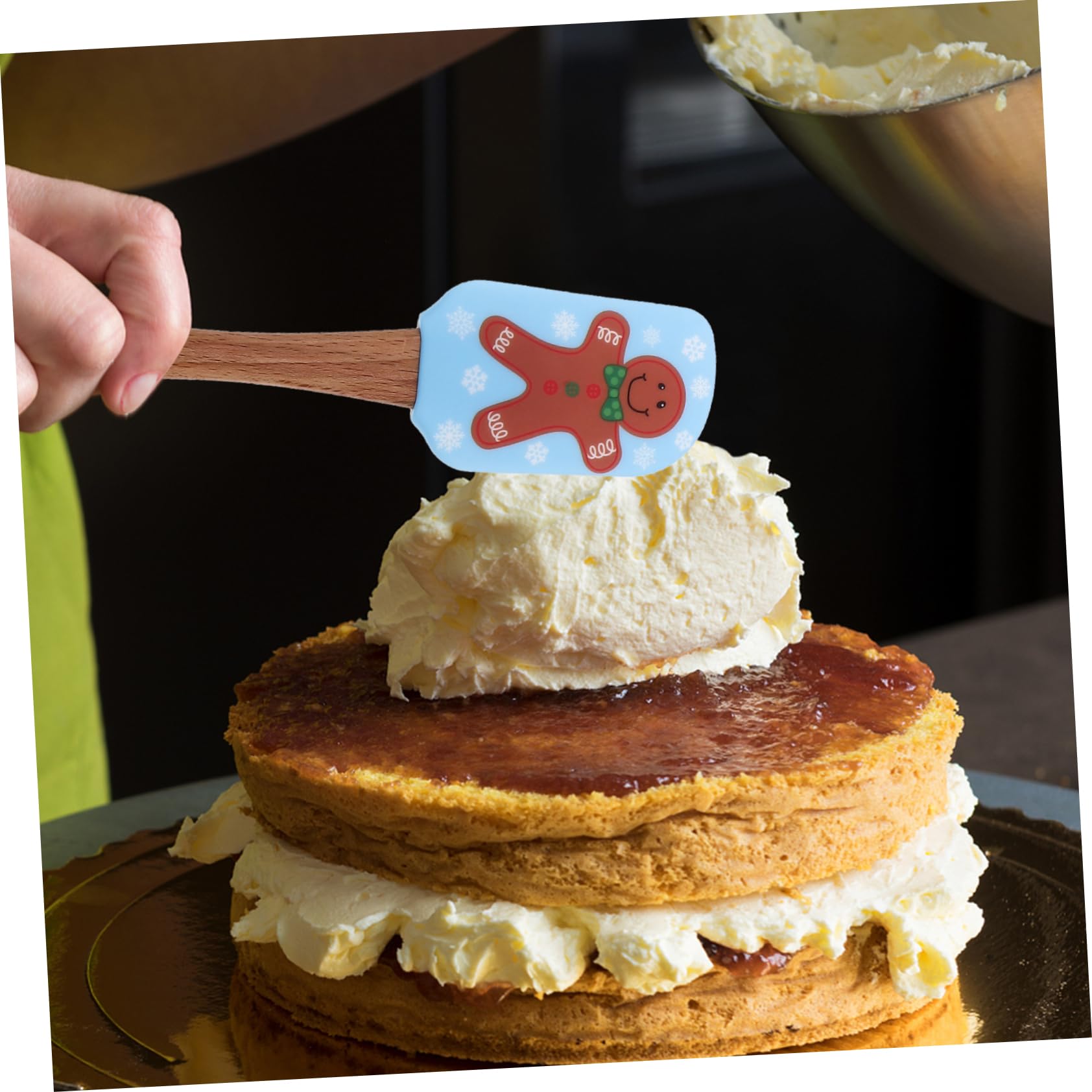 LABRIMP 20stücke Teiliges Teigschaber Für Backen Hitzebeständige Und Flexible Backutensilien Für Hausgebrauch Und Professionelle Bäckereien Rühren Und Verstreichen Von Cremes