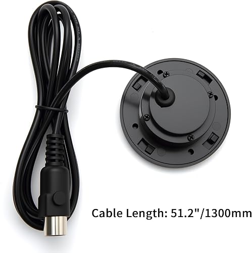 Miniatura 4 de Okin Piezas de repuesto para sillón reclinable, 2 botones de control de mano redondo, enchufe de 5 pines, reemplazo de control de silla elevadora