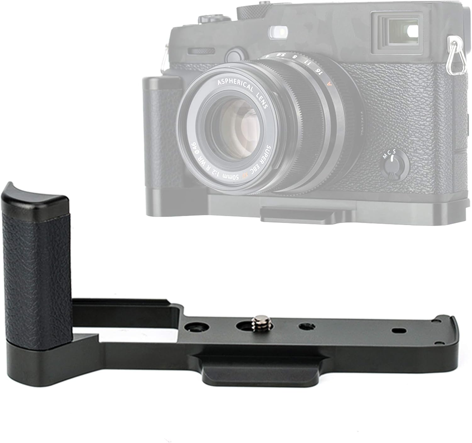 Amаzоn Crаzу 🔥 Dеаlѕ JJC HG-XPRO3 Fuji X-PRO3 Hand Grip, Fuji X-PRO2 Grip, Arca Swiss Type Quick Release QR, Anti Slip Metal Holder Hand Grip, Aluminum Aloy, Compatible with Fujifilm X-PRO3 X-PRO2 X-PRO1