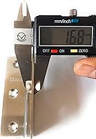 Vista 5 de ssiskcon - Bisagras de elevación 100% acero inoxidable, 3 pulgadas (2.953 in), acabado satinado 32D (630) lado derecho, juego de 2 piezas