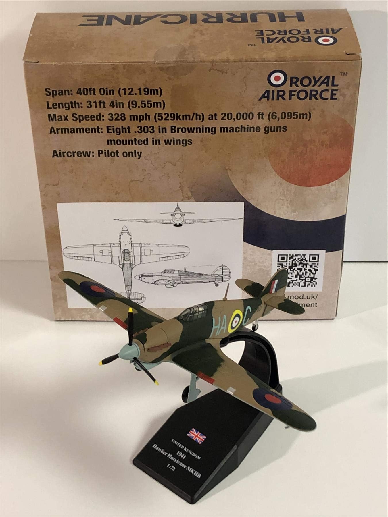 Humatt40609 Hawker Hurricane Mk Hb Scale 1: 72