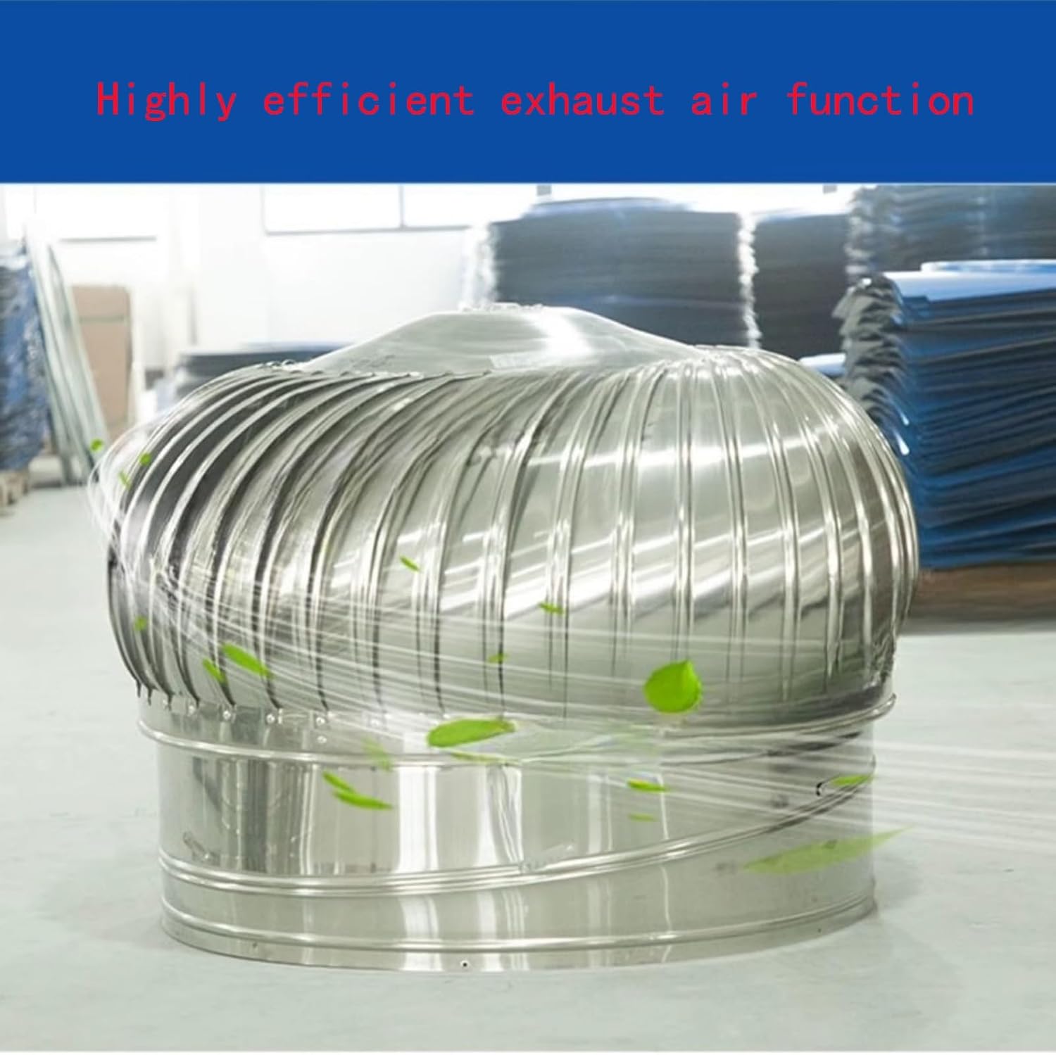 Roof Vent Covers, Stainless Steel Vent Covers, ventilators, Chimney Hoods, Rotary Vents, Energy Saving(250mm/9.8in)