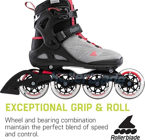 Miniatura 4 de Rollerblade Macroblade 90 - Patín en línea para mujer, color rosa paraíso neutro