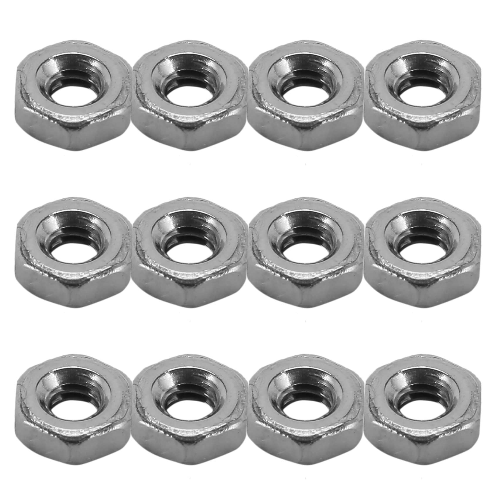 Jnchdghwa Metric M2 Hex Nuts 304 Stainless Steel Fastener DIN934 300Pcs for Bolt
