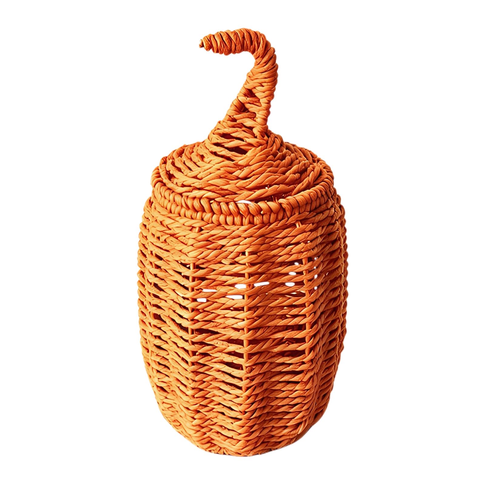 Kexpery Hand Woven Straw Ghost Witch Hat Halloween Figurine Tabletop(A) (A)