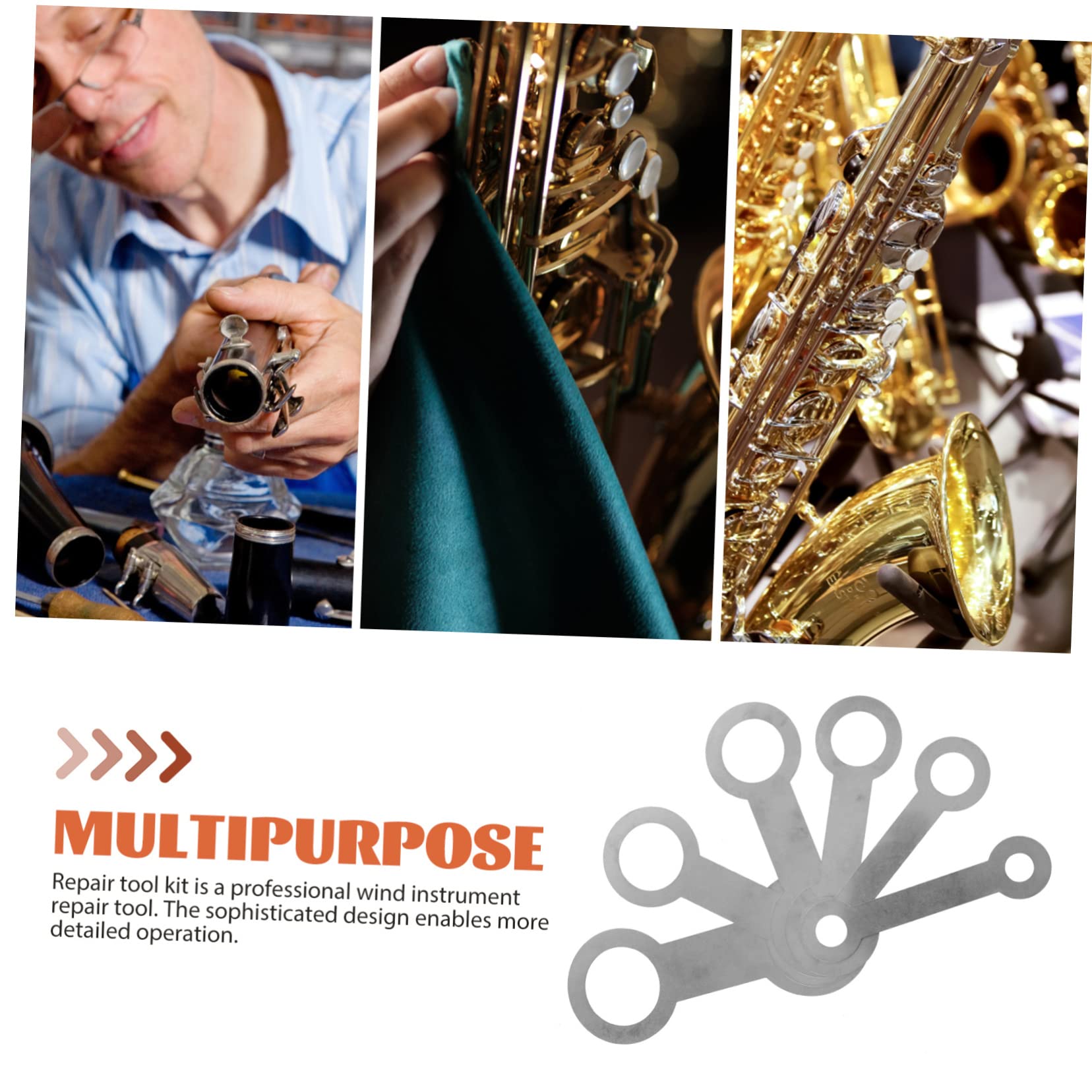 Kit Di Riparazione Per Strumenti Fiato in Accessori Per Strumenti Musicali Per Sassofono