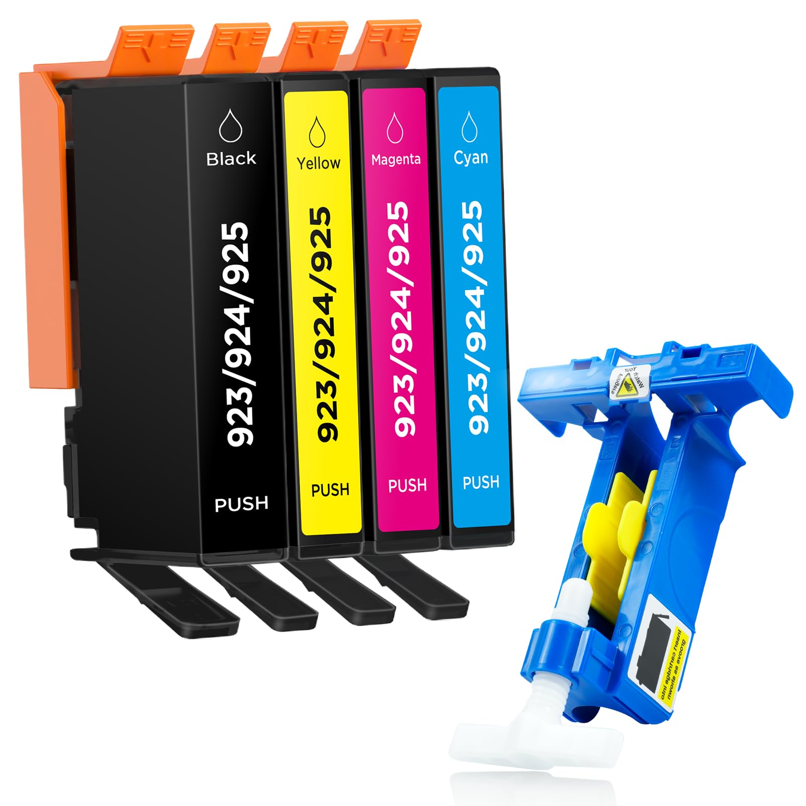 923 924 (GEEN CHIP) Compatibel voor HP 924 inktcartridges gebruik met HP OfficeJet Pro 8120 8130 seriesOfficeJet Pro 8122e 8124e 8125e 8132e 8134e 8135e 8138e 8139e All-in-One Printer (4-PACK 923 924 (GEEN CHIP) Compatibel voor HP 924 inktcartridges gebruik met HP OfficeJet Pro 8120 8130 seriesOfficeJet Pro 8122e 8124e 8125e 8132e 8134e 8135e 8138e 8139e All-in-One Printer (4-PACK