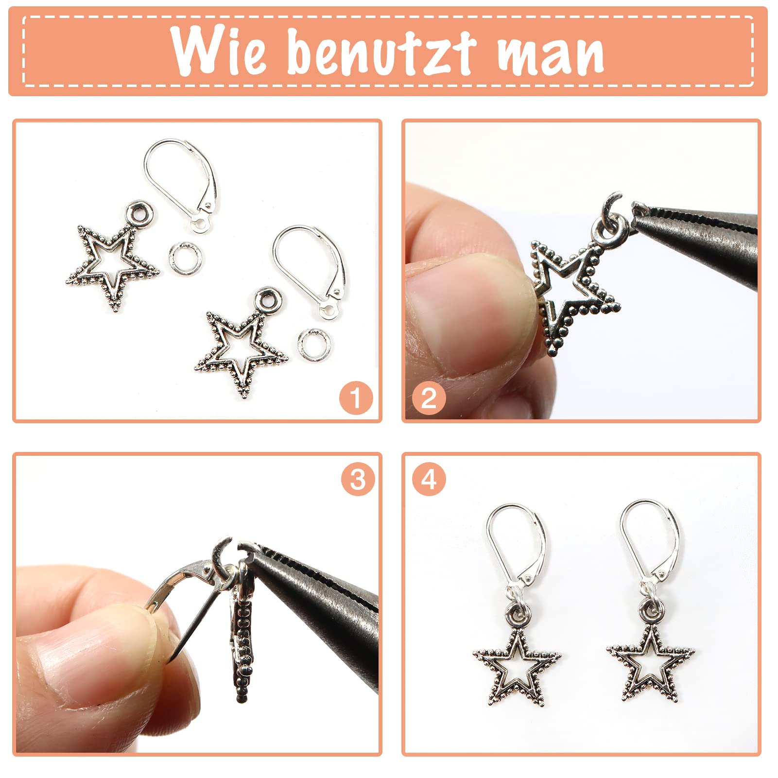 Chiusura Per Orecchini - Silicone*argento Tipo AG 925*SL 1 4,05x5,3 Mm - SILVEXCRAFT - Foto 9