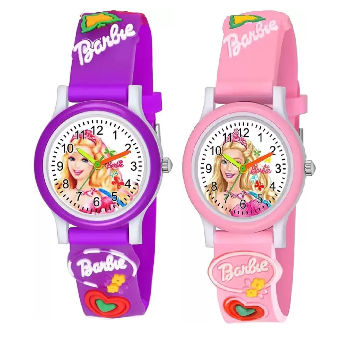 TONSY Analogue Barbie Pink Purple Kids Girls Combo Watch Gift (Pack of 2) (B0839Q9BXM) Amazon Price History, Amazon Price Tracker