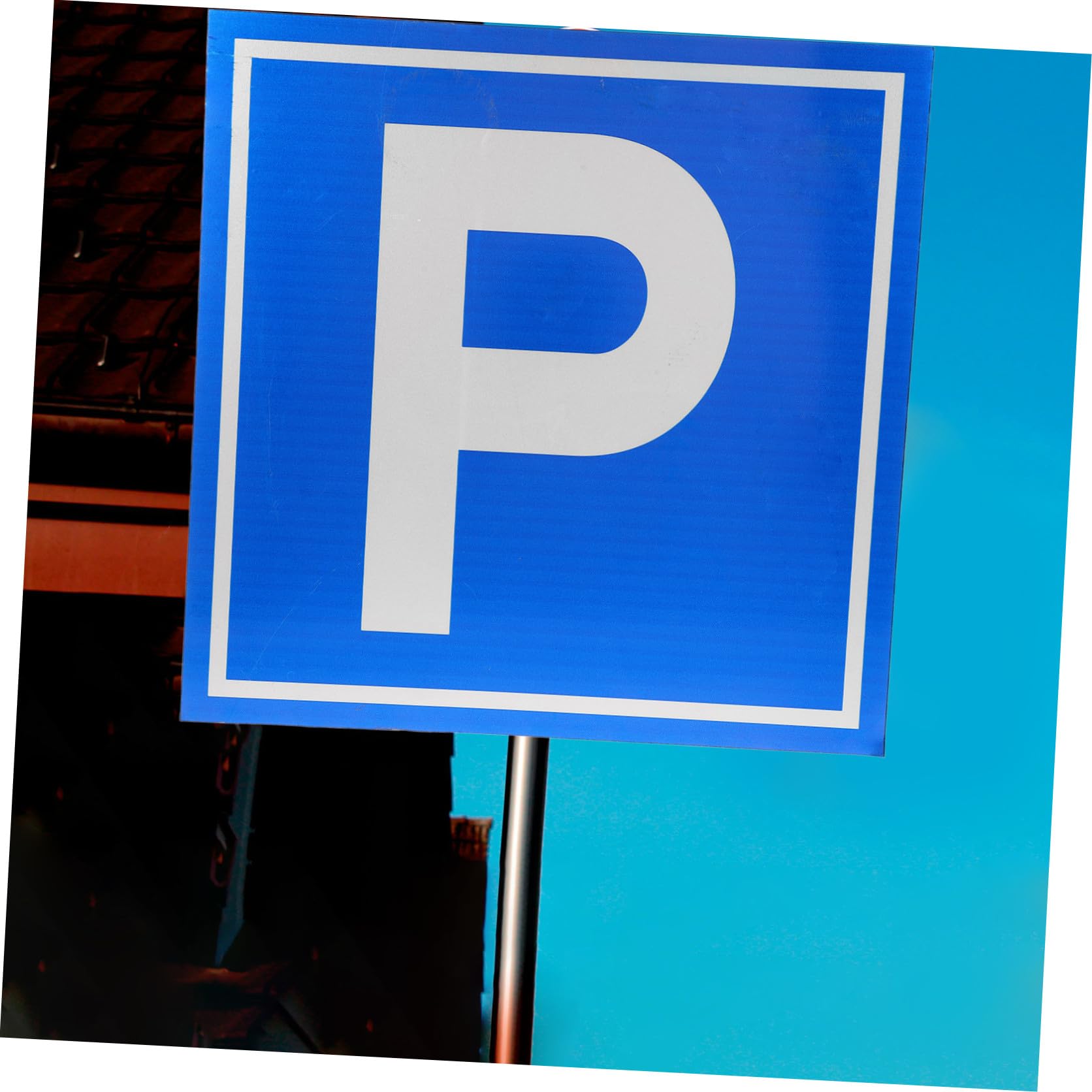 Cartello Simbolo Parcheggio P in Lega di Alluminio Blu | Segnale di Sicurezza per Aree Indicazioni Visibili, Uso in Parcheggi e Altri Spazi Necessità di Segnaletica Chiara