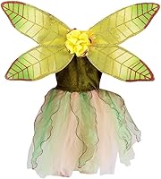 Vista 9 de Petitebella - Vestido de disfraz de hada 1-10 años Naranja