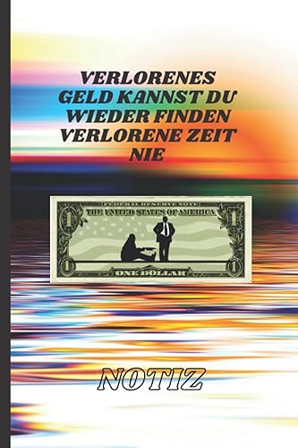 Notiz: Es ist Zeit, Ihre Träume zu erfüllen. Verschwenden Sie keine Zeit und Energie und holen Sie sich dieses Notizbuch mit 120 linierten Seiten im A5-Format
